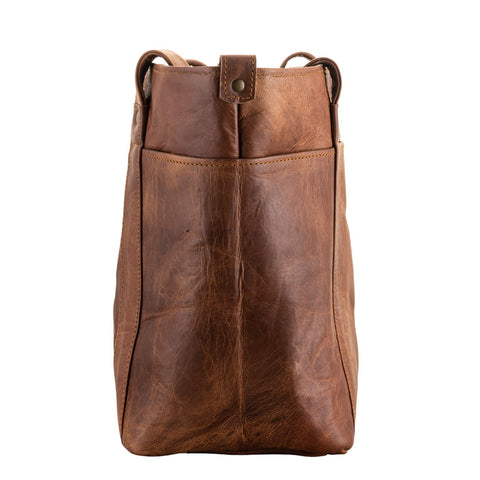 Parrys Leather World Women Handbag, Laptop Bag for Women Leather Tote Office Shoulder Handbag Vintage Briefcase