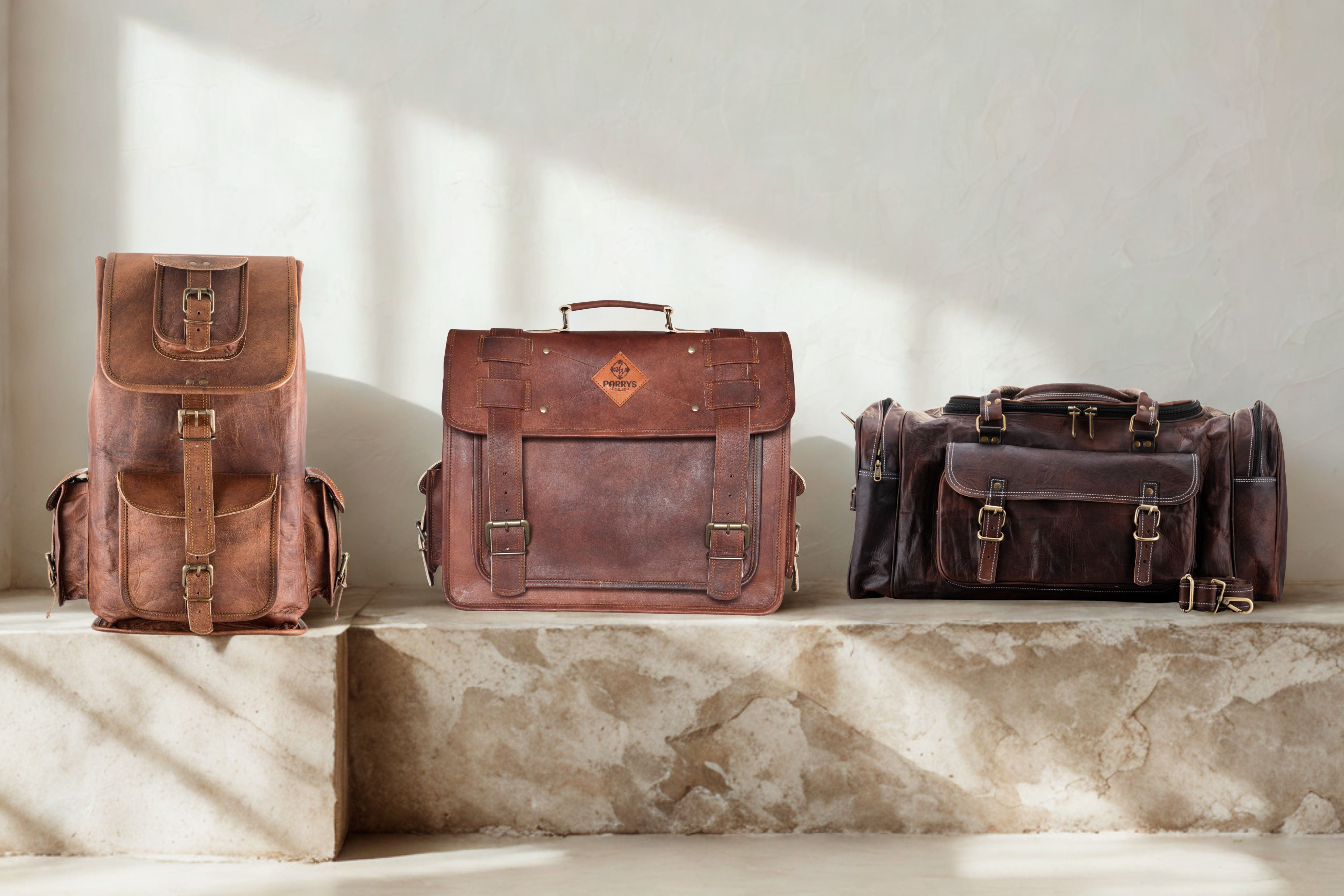 Men’s Leather Essentials from Parry’s Leather World