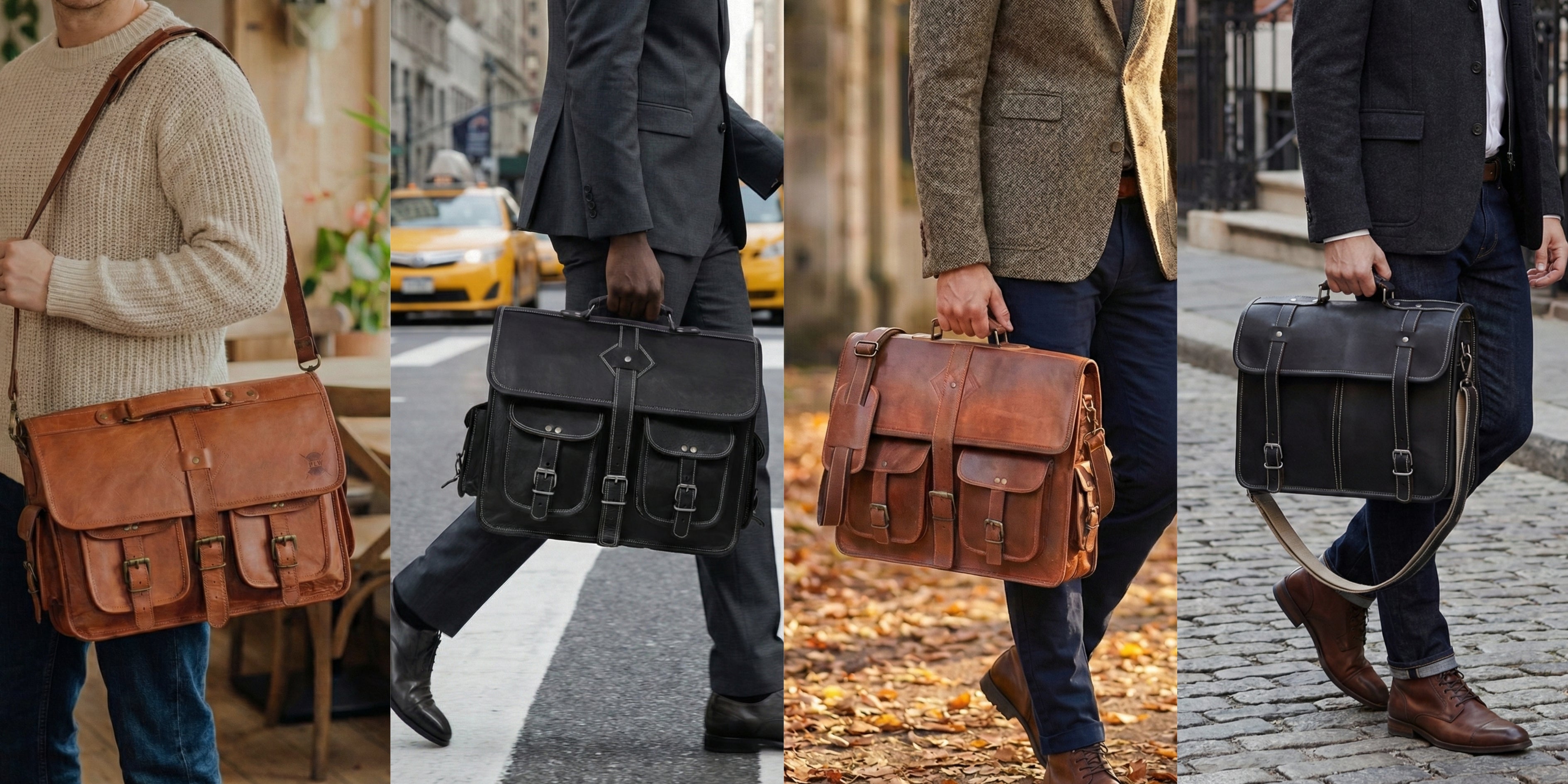 Handcrafted Leather Messenger Bags