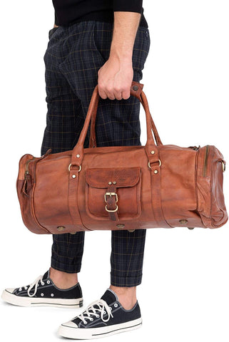 Pentone Travel Duffel Round Luggage Weekend Bag