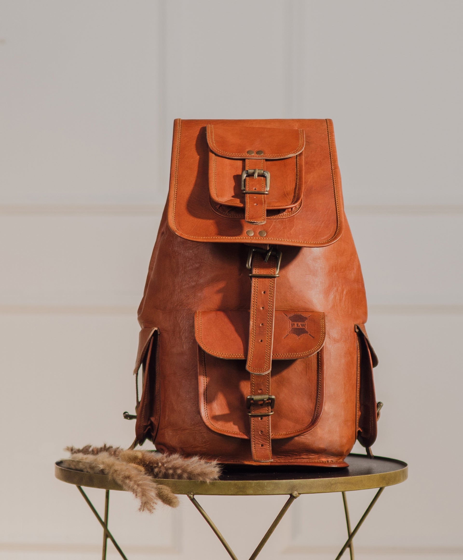 classic leather backpack men Classic Journey leather backpack – Parrys Leather World