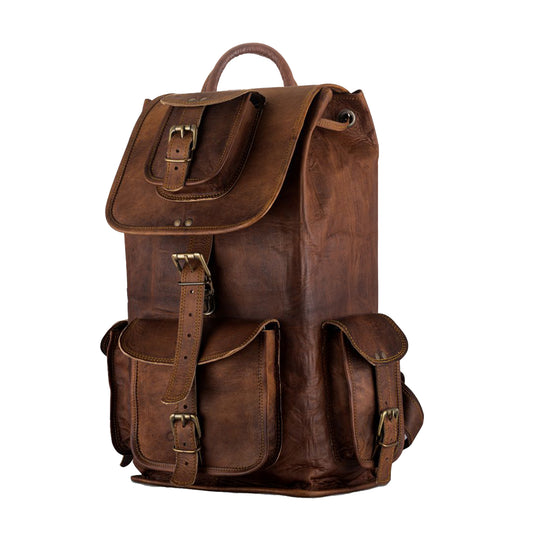 The Leather Backpack - Mpittu's