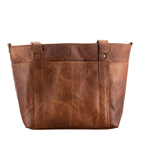 Parrys Leather World Women Handbag, Laptop Bag for Women Leather Tote Office Shoulder Handbag Vintage Briefcase