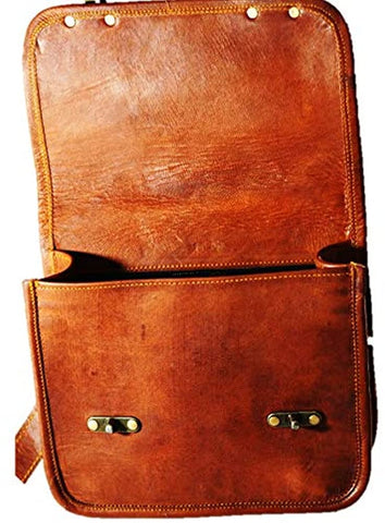 Parrys Leather World Vintage Leather Handmade Messenger Bag For Office - Document | Adjustable - Satchel Bags
