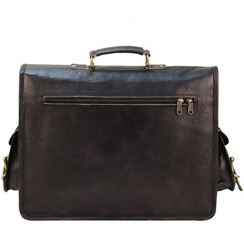 Parrys Leather World Vintage Handmade Leather Messenger Bag | Office Crossbody Bag | Laptop Briefcase, Satchel Bag For Unisex