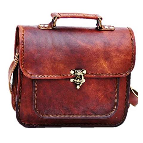 Parrys Leather World Vintage Leather Handmade Messenger Bag For Office - Document | Adjustable - Satchel Bags